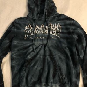 Tye dye thrasher hoodie💕